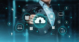 Концепция сети хранения интернета вычислительной технологии облака стоковая фотография Концепция сети хранения интернета вычислительной технологии облака стоковая фотография