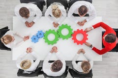 Концепция сотрудничества команды дела стоковые фото Концепция сотрудничества команды дела стоковые фото