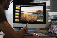 Концепция студии дизайна занятия идей фотографии творческая стоковое изображение rf Концепция студии дизайна занятия идей фотографии творческая стоковое изображение rf