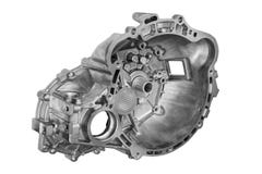 Коробка муфты автомобиля на белой предпосылке стоковые фото Коробка муфты автомобиля на белой предпосылке стоковые фото