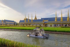 Королевская выставка кремации короля Bhumibol Adulyade Его Величество стоковая фотография Королевская выставка кремации короля Bhumibol Adulyade Его Величество стоковая фотография