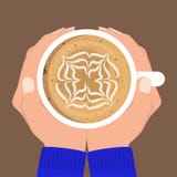кофейная чашка вручает удерживание 2 руки схватывая чашку кофе также вектор иллюстрации притяжки corel иллюстрация вектора кофейная чашка вручает удерживание 2 руки схватывая чашку кофе также вектор иллюстрации притяжки corel иллюстрация вектора