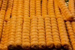 Краб зажаренный Deeps Rolls или Hoi Джо стоковые фотографии rf Краб зажаренный Deeps Rolls или Hoi Джо стоковые фотографии rf
