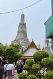 Красивая пагода на arun одном wat большинств известного в Таиланде стоковое изображение rf Красивая пагода на arun одном wat большинств известного в Таиланде стоковое изображение rf