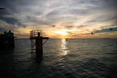 Красивый заход солнца в Key West стоковые фото Красивый заход солнца в Key West стоковые фото