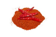 Красный сухой перец Chili на белой предпосылке стоковые фото Красный сухой перец Chili на белой предпосылке стоковые фото