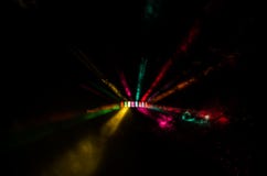Красочная выставка света DJ Стоковые Фото Красочная выставка света DJ Стоковые Фото
