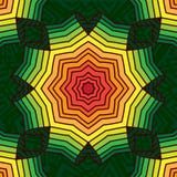 Красочная геометрическая картина, мандала Стиль регги, колесо, радуга, градиент иллюстрация вектора Красочная геометрическая картина, мандала Стиль регги, колесо, радуга, градиент иллюстрация вектора