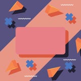 Красочная предпосылка с розовым пустым пространством бесплатная иллюстрация Красочная предпосылка с розовым пустым пространством бесплатная иллюстрация
