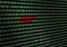 Крупный план бинарного кода, с ` информационной безопасности ` надписи бесплатная иллюстрация Крупный план бинарного кода, с ` информационной безопасности ` надписи бесплатная иллюстрация