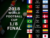 Кубок мира Россия 2018 ФИФА, футбольный матч чемпионат окончательно Одно восьмая из чашки Бельгия, Япония, Бразилия, Мексика, Хор стоковая фотография rf Кубок мира Россия 2018 ФИФА, футбольный матч чемпионат окончательно Одно восьмая из чашки Бельгия, Япония, Бразилия, Мексика, Хор стоковая фотография rf