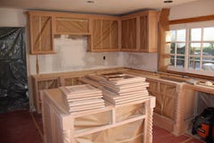 Кухня Remodel в доме южной Калифорния стоковые изображения rf Кухня Remodel в доме южной Калифорния стоковые изображения rf
