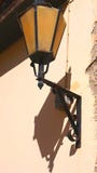 Лампа улицы старая ржавая винтажная стоковые фото Лампа улицы старая ржавая винтажная стоковые фото