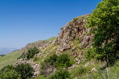 Ландшафт горы, заповедник Gamla в Израиле Стоковое Фото Ландшафт горы, заповедник Gamla в Израиле Стоковое Фото