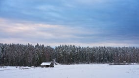 Ландшафт Snowy стоковое фото Ландшафт Snowy стоковое фото