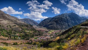 Ландшафт Анд в Cusco Перу панорама стоковые фотографии rf Ландшафт Анд в Cusco Перу панорама стоковые фотографии rf