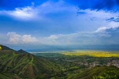 Ландшафт Колумбии, Valle del Cauca стоковое фото Ландшафт Колумбии, Valle del Cauca стоковое фото