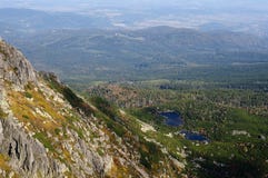 Ландшафты Польши гор Karkonosze стоковая фотография Ландшафты Польши гор Karkonosze стоковая фотография