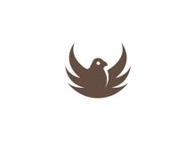 Летание крыльев орла птицы открытое для логотипа бесплатная иллюстрация Летание крыльев орла птицы открытое для логотипа бесплатная иллюстрация
