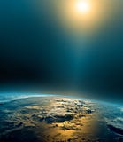 линия горизонта земли 3d представила космос серия интернета руки самого лучшего глобуса принципиальных схем принципиальной схемы иллюстрация штока линия горизонта земли 3d представила космос серия интернета руки самого лучшего глобуса принципиальных схем принципиальной схемы иллюстрация штока
