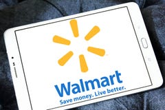 Логотип Walmart Стоковое фото RF Логотип Walmart Стоковое фото RF