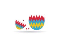 Логотип вектора значка яйца иллюстрация штока Логотип вектора значка яйца иллюстрация штока