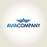Логотип вектора компании Avia иллюстрация штока Логотип вектора компании Avia иллюстрация штока