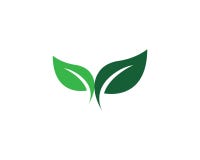 Логотипы зеленой экологичности лист дерева иллюстрация штока Логотипы зеленой экологичности лист дерева иллюстрация штока