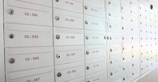 Локер почтового ящика стоковое фото Локер почтового ящика стоковое фото