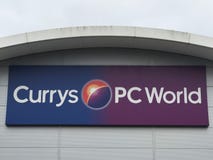 Магазин мира ПК Currys стоковое изображение Магазин мира ПК Currys стоковое изображение