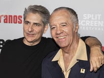 Майкл Imperioli и Tony Sirico на „событии сопрано стоковое фото rf Майкл Imperioli и Tony Sirico на „событии сопрано стоковое фото rf