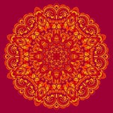 Мандала цветка. Абстрактный элемент для дизайна бесплатная иллюстрация Мандала цветка. Абстрактный элемент для дизайна бесплатная иллюстрация