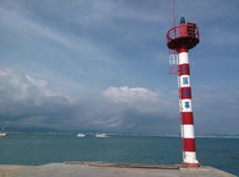 Маяк в Sanya, Хайнане в Китае стоковые изображения rf Маяк в Sanya, Хайнане в Китае стоковые изображения rf