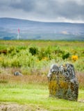 Мемориал Macklintosh клана на поле битвы Culloden стоковые фото Мемориал Macklintosh клана на поле битвы Culloden стоковые фото