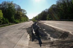 Мертвый конец шоссе стоковые фото Мертвый конец шоссе стоковые фото