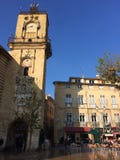 Место l ` Гостиница de Ville en Провансали AIX стоковые изображения Место l ` Гостиница de Ville en Провансали AIX стоковые изображения