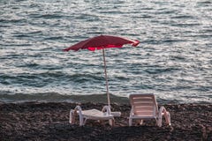 Место морем, который нужно ослабить стоковое фото rf Место морем, который нужно ослабить стоковое фото rf