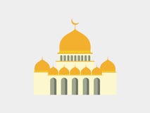 Мечеть вектора бесплатная иллюстрация Мечеть вектора бесплатная иллюстрация