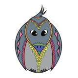 Милая ворона шаржа бесплатная иллюстрация Милая ворона шаржа бесплатная иллюстрация