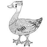 Милой doodle гусыни нарисованный рукой Собрание птицы бесплатная иллюстрация Милой doodle гусыни нарисованный рукой Собрание птицы бесплатная иллюстрация