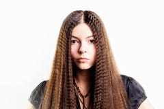 Молодой привлекательный брюнет в ударе, эмоции сюрприза стоковое фото rf Молодой привлекательный брюнет в ударе, эмоции сюрприза стоковое фото rf