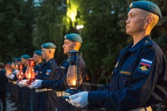 Молодые кадеты в почетном карауле стоковые фото Молодые кадеты в почетном карауле стоковые фото