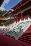 Монастырь Wenwu на озере лун Солнця, Тайване стоковое изображение rf Монастырь Wenwu на озере лун Солнця, Тайване стоковое изображение rf