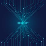 Монтажная плата конспекта футуристическая голубая на темном digita предпосылки бесплатная иллюстрация Монтажная плата конспекта футуристическая голубая на темном digita предпосылки бесплатная иллюстрация