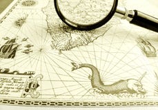 море стародедовского увеличителя диаграммы старое стоковая фотография море стародедовского увеличителя диаграммы старое стоковая фотография