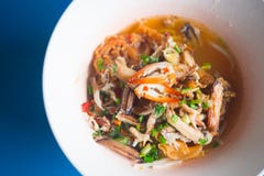 Морепродукты Том лапшей yum с когтем стоковые фото Морепродукты Том лапшей yum с когтем стоковые фото