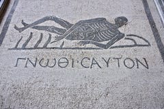 Мраморная мозаика показанная на национальном римском музее стоковая фотография rf Мраморная мозаика показанная на национальном римском музее стоковая фотография rf