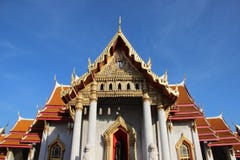 Мраморный висок с солнечным светом стоковая фотография rf Мраморный висок с солнечным светом стоковая фотография rf