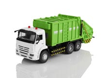 Мусоровоз стоковое изображение rf Мусоровоз стоковое изображение rf
