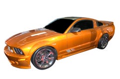 мустанг брода saleen версия стоковые фото мустанг брода saleen версия стоковые фото